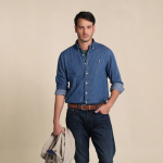 Camisa de jean Hombre Manga larga Slim fit Polo Ralph Lauren